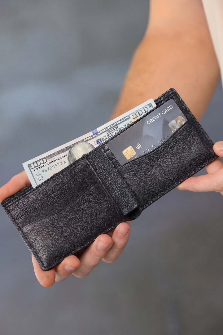 NOTE WALLET NW613 BKA "RFID PROTECTION"