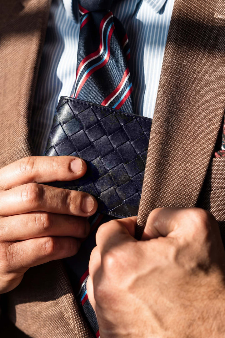 NOTE WALLET NW612 BLU  "RFID PROTECTION"