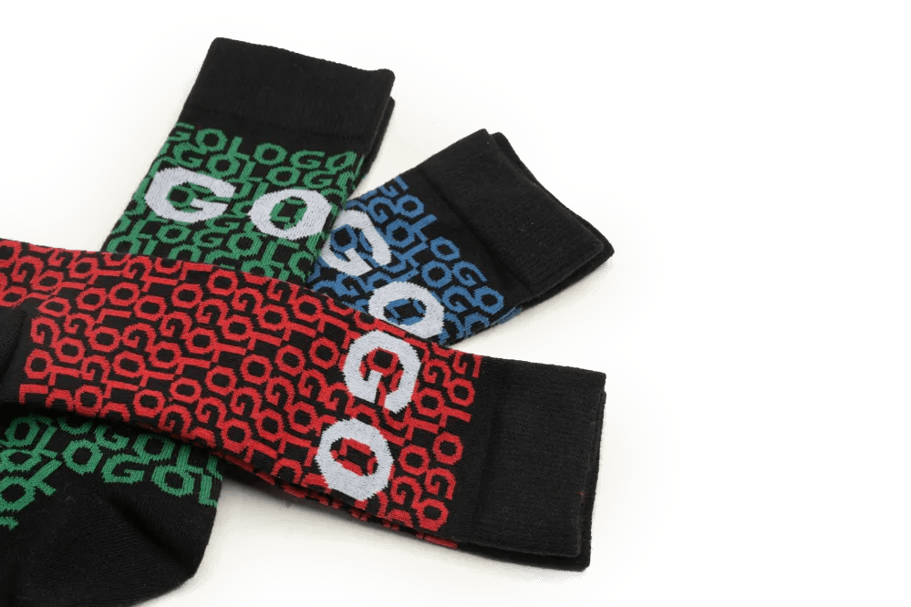 CREW SHORT SOCKS (PACK OF 3) - LOGO