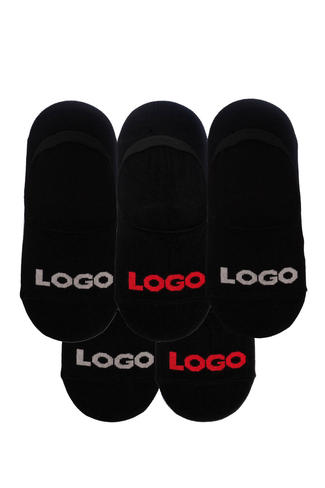LOGO SHOE LINER SOCKS (PACK OF 5)