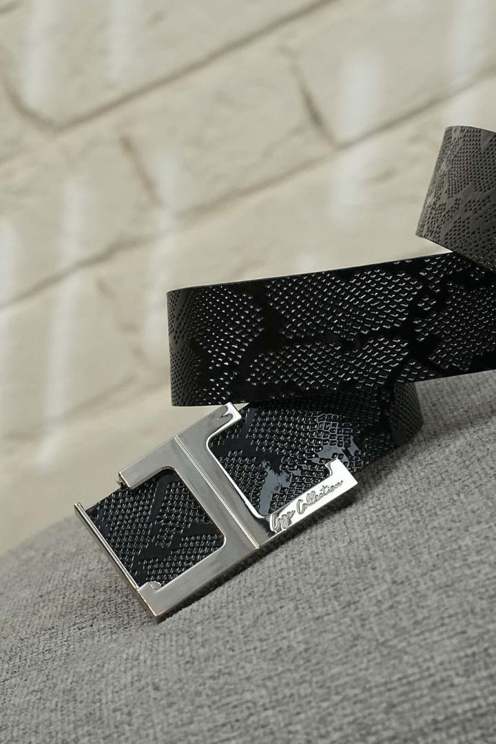 LEATHER BELT A1336 BKA
