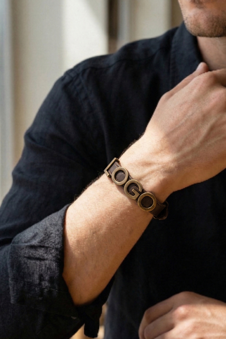 LOGO BELLMARCHEZ BRACELET FOR MEN