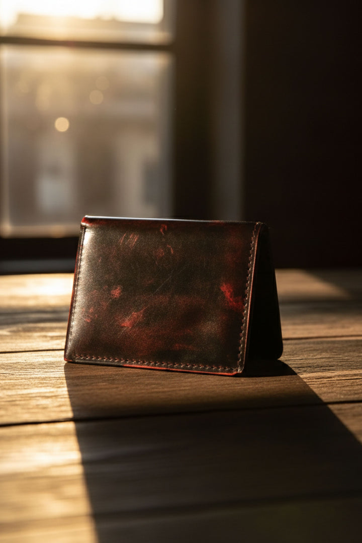 NOTE WALLET NW1044 RED  "RFID PROTECTION"