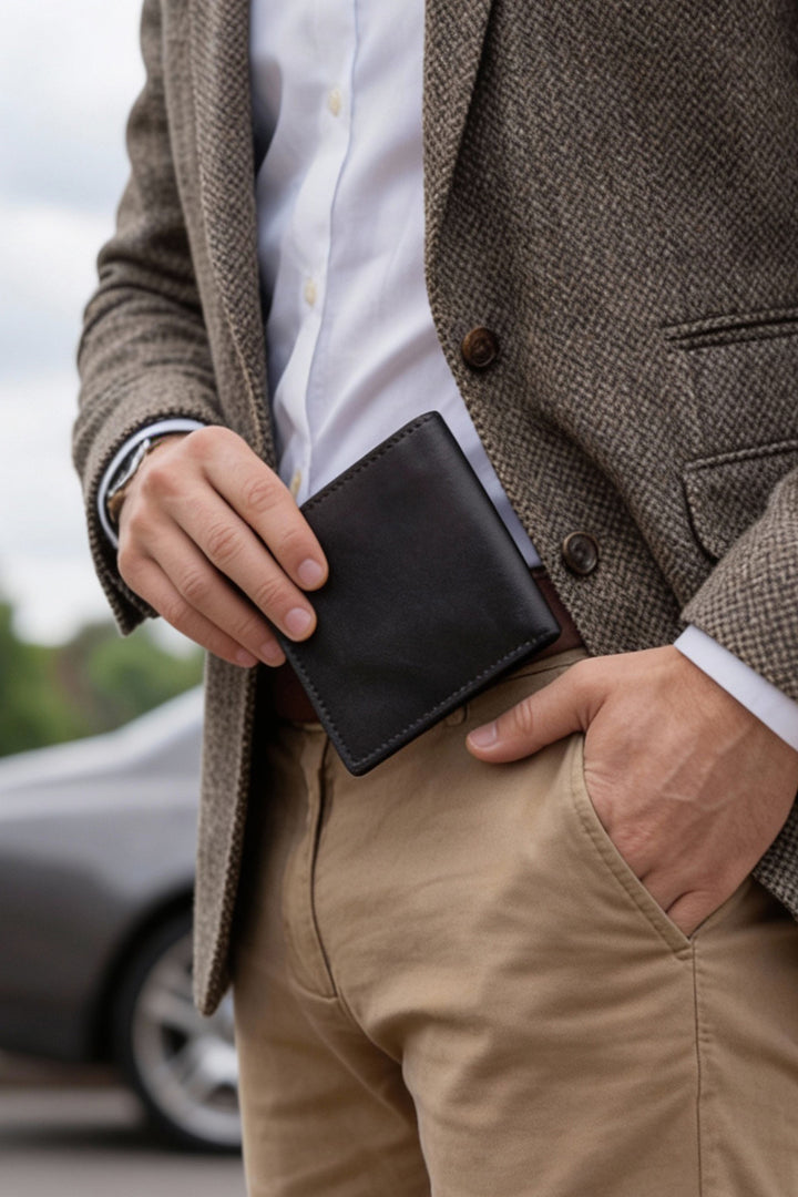 NOTE WALLET NW1051 BLU  "RFID PROTECTION"