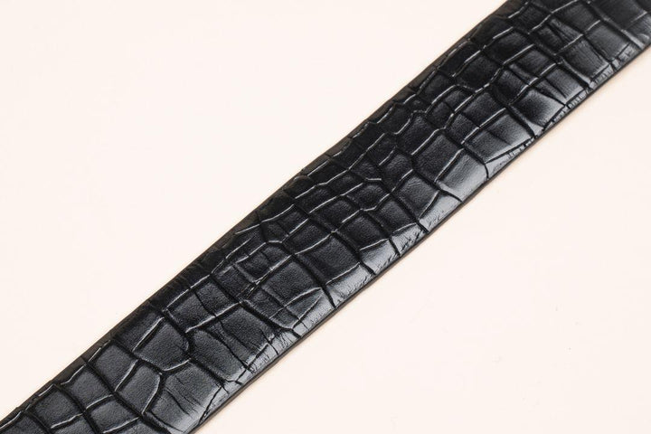 LOGO LEATHER BELT A1259 BKA_Accessories