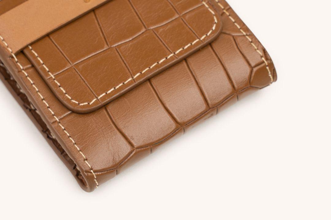 LOGO CIGARETTE CASE CB440 TAN - LOGO | OPIA