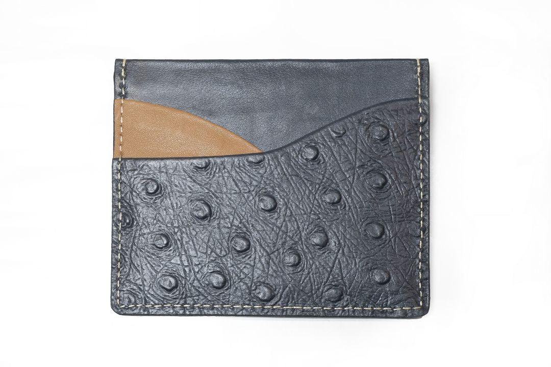 CARD WALLET CH433 BLU  "RFID PROTECTION" - LOGO | OPIA