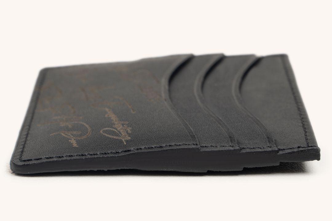 CARD WALLET CH454 BKA  "RFID PROTECTION" - LOGO | OPIA