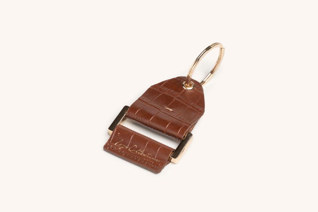 LOGO KEY CHAIN KC454 TAN - LOGO | OPIA
