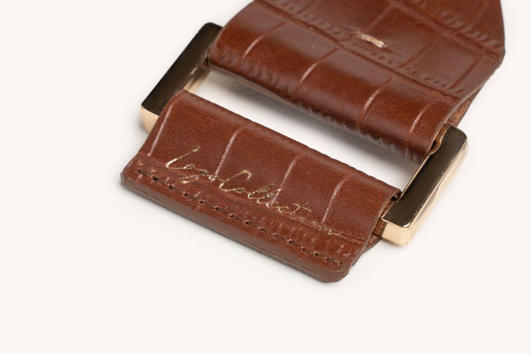 LOGO KEY CHAIN KC454 TAN - LOGO | OPIA