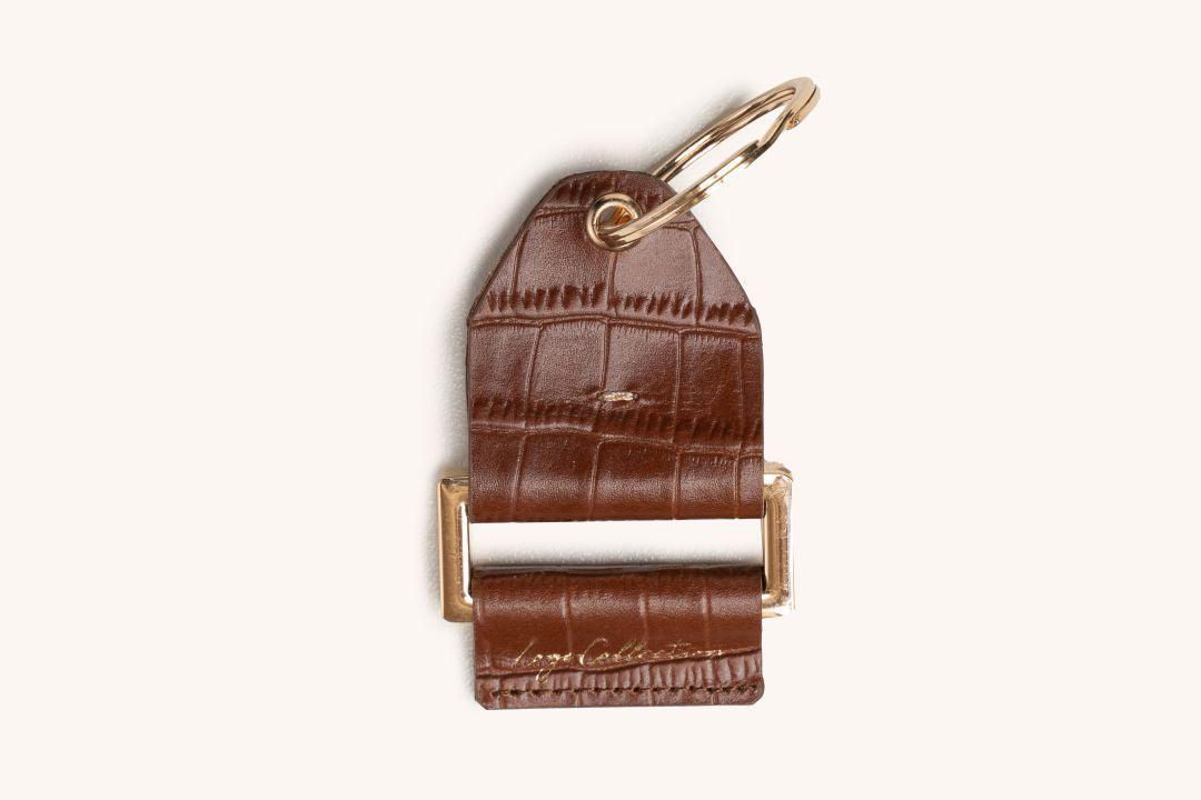 LOGO KEY CHAIN KC454 TAN - LOGO | OPIA