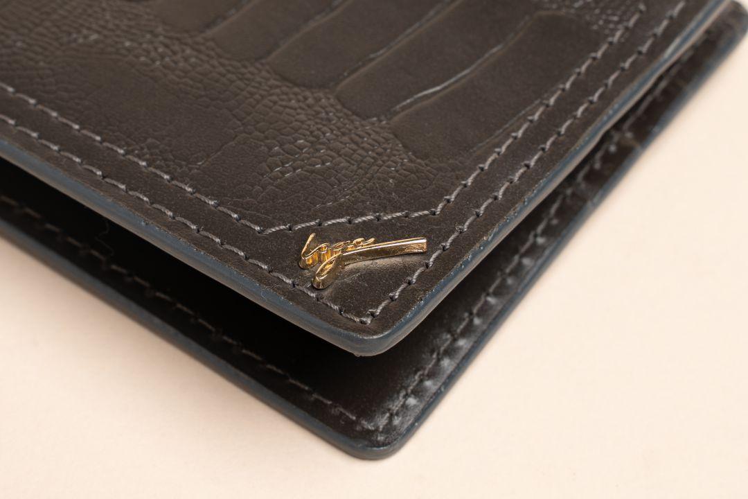 NOTE WALLET NW428 GRY  "RFID PROTECTION" - LOGO | OPIA