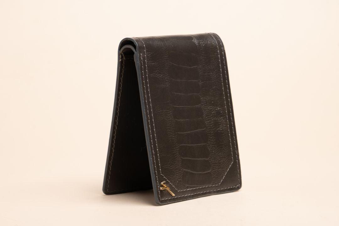 NOTE WALLET NW428 GRY  "RFID PROTECTION" - LOGO | OPIA