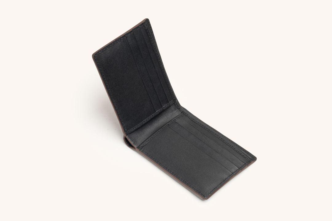 NOTE WALLET NW437 BKA  "RFID PROTECTION" - LOGO | OPIA