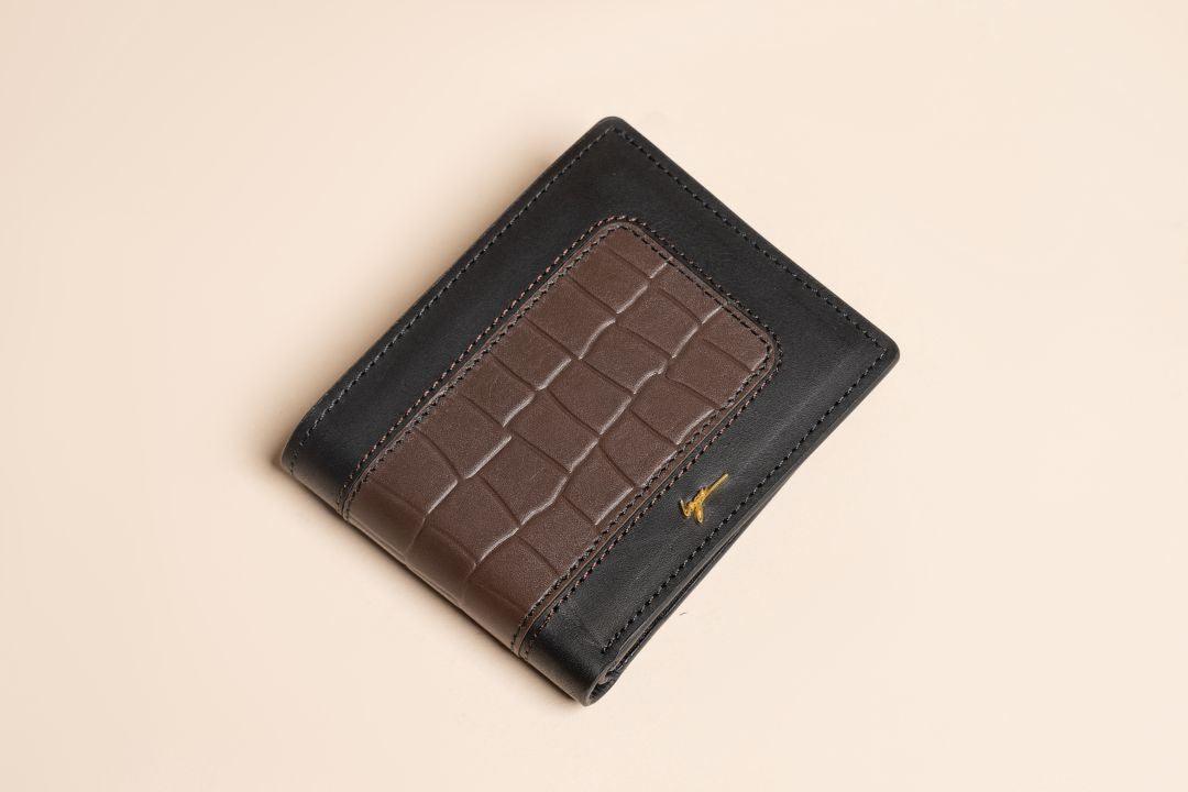 NOTE WALLET NW438 BKA  "RFID PROTECTION" - LOGO | OPIA