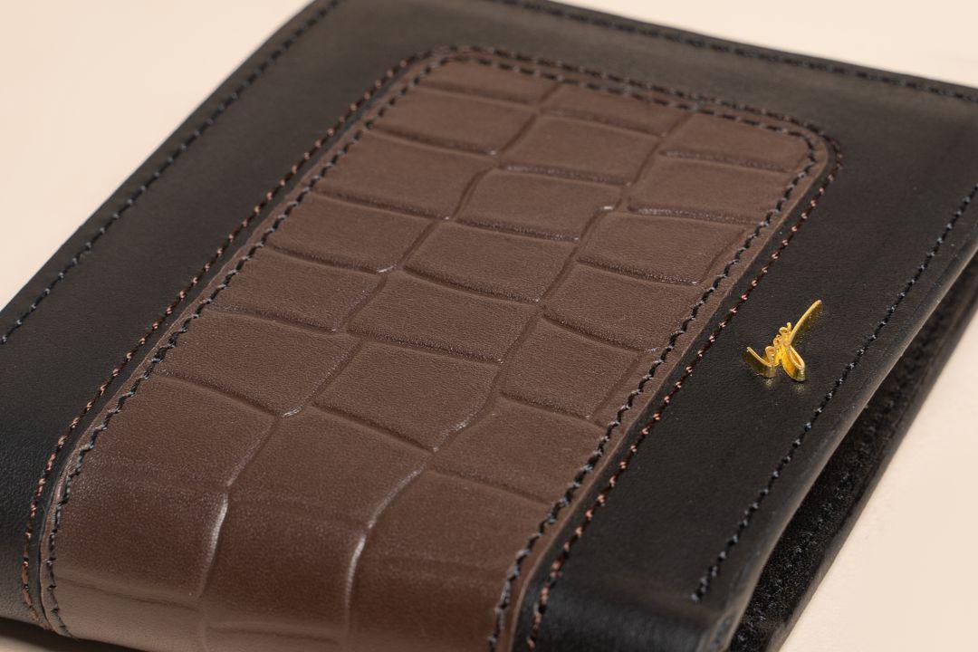 NOTE WALLET NW438 BKA  "RFID PROTECTION" - LOGO | OPIA