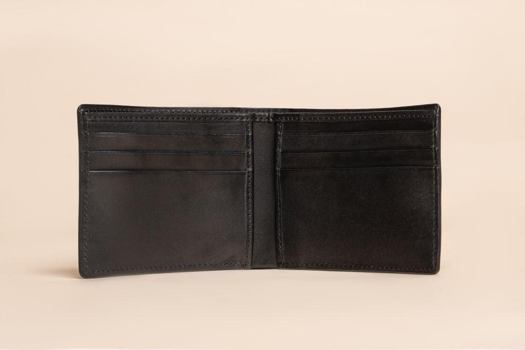 NOTE WALLET NW438 BKA  "RFID PROTECTION" - LOGO | OPIA