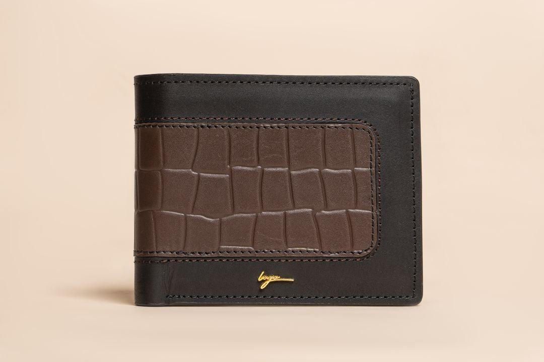 NOTE WALLET NW438 BKA  "RFID PROTECTION" - LOGO | OPIA