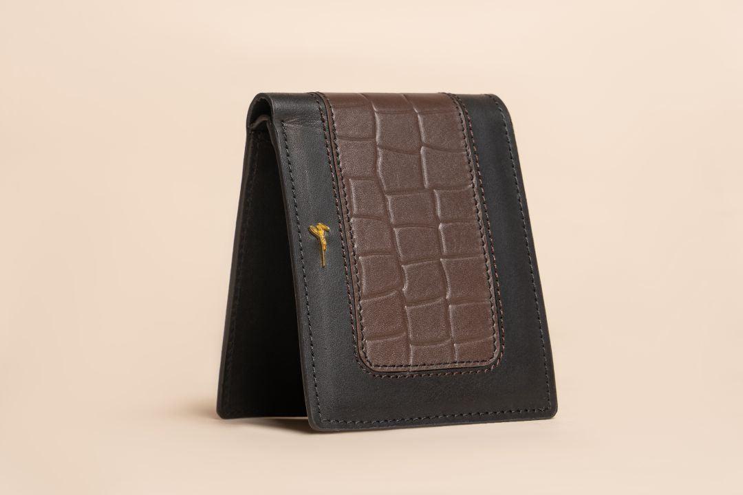 NOTE WALLET NW438 BKA  "RFID PROTECTION" - LOGO | OPIA
