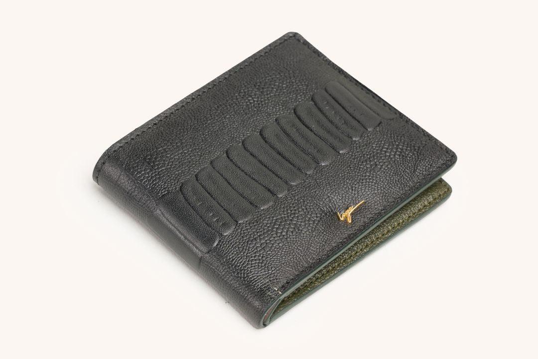 NOTE WALLET NW462 GRN  "RFID PROTECTION" - LOGO | OPIA