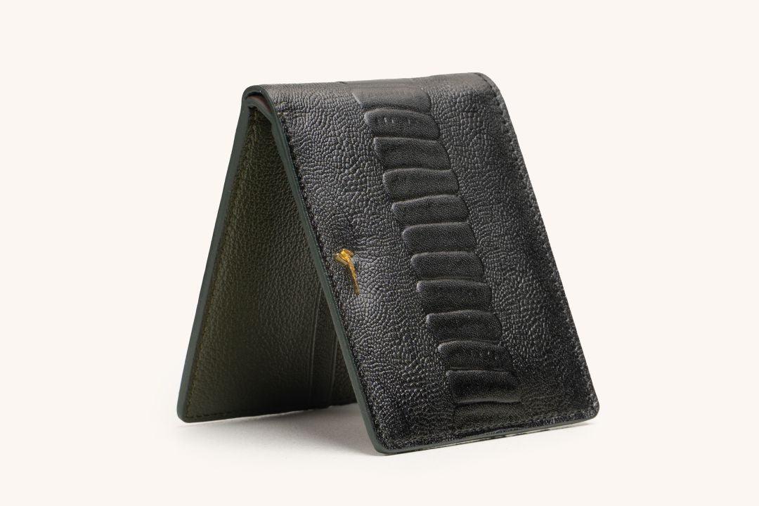 NOTE WALLET NW462 GRN  "RFID PROTECTION" - LOGO | OPIA