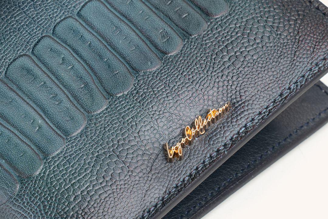 NOTE WALLET NW463 BLU  "RFID PROTECTION" - LOGO | OPIA