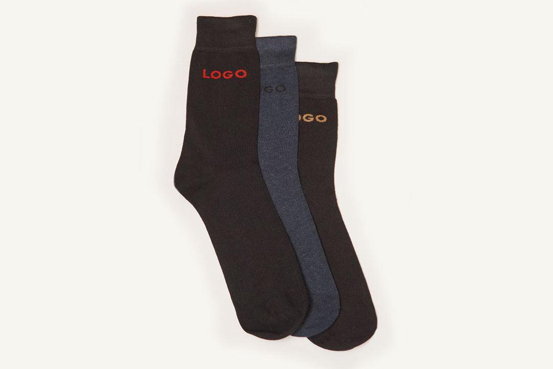 COMBED MENS SOCKS (PACK OF 3)